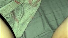 Late night pussy play with teen lesbian orgasm