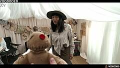 Little Puck Squirts Hard From Voodoo Doll Domination!