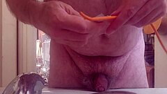 hey, ever tried a catheter to stroke inside while pissing?