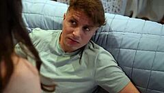 Step Sister Gets Really Horny for Doggystyle and Blowjob