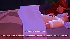 in this naughty hp au 3d hentai preview, characters engage in sensual acts.