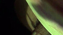 Ts Gets Sloppy Blowjob From Hooded Black Dude