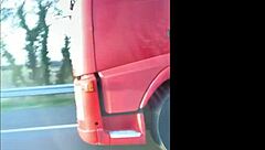 Flashing And Masturbation On Highway
