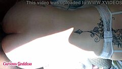 Curious goddess - pregnant blonde cheats, sucks lover's cock, offers big ass