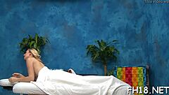 In Natures Garb, Teen Massages Oiled Pussy And Blows Hairless Cunt