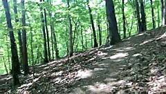 Clitlicker662 Goes Wild in Forest!