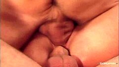 blonde enjoys group activities with friends in various positions