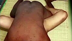 beautiful indian aunty with long hair enjoys intimate moments with roommate in homemade video