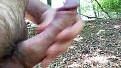Clitlicker662 Goes Wild in Forest!