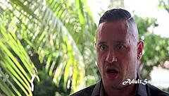 Nude MILF RIDES Neighbor's COCK At Open House