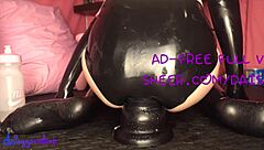 Blonde Ass Fisting With Huge Dildo Butt Buster.