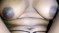 African Babe's Small Tits Bounce Riding Huge Cock