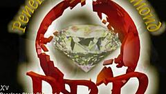 Penelope black uses diamond dildo for milk preview with big tits!