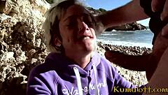 Kumalott - Outdoor Anal With Squirting For Cute Blonde