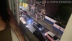 Fucking good ass for my friend through the open window