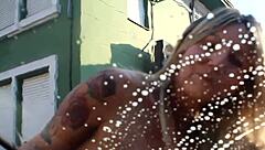 Euzinha in ass fucking action behind the cameras