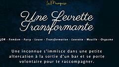 A slutty girl in a string, for a levrette! French amateur