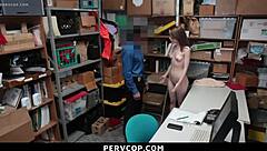 Caught Stealing! Cute Young Girl Bent Over for Punishment!