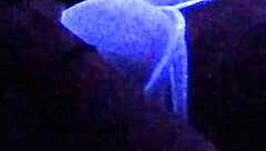 Black light fun with secret model