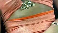 She flashed her creamy pussy during a real taxi ride