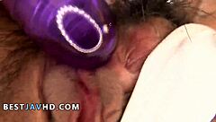 misaki tanemura, why so wild with two cocks to suck?