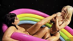 Are Jasmine Black and Cindy Behr horny lesbians with wet pussies?