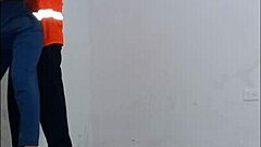 Beautiful Nurse Seduces Cleaner Office Fuck!