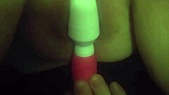 chubby mature woman masturbates alone in her room