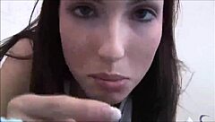 Mistress humiliates old cuckold with jerk off instructions in femdom domination session