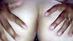 Jamili swallows the big black cock eagerly