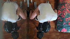 Preview Milf In Sexy Clothes Stockings And High Heels Fucked In The Mouth And Doggy Style With Repeated Orgasms