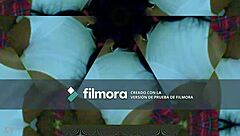 I'm gently pleasuring my wife with a soft touch.