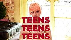 Collared British Teen Gets Teased And Edged!