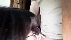 I ate my school friend's pussy with my professor