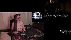 Playing naked quarry part 3 with big tits