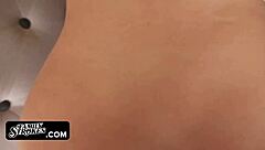 Melissa, help your stepbrother with that blowjob!