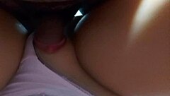 Latina tries pink fuck doll for first time on Christmas