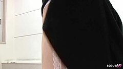 Shy Japanese step sister seduces, bares for first time