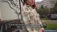 पब्लिक एजेंट यहां, मैंने एक स्टनिंग रशियन रेडहेड को फन के लिए उठाया