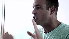 Guy tries to convert lesbian stepsis Uma Jade to straight with big cock.