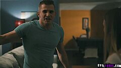 Sexy Bestfriends Jane And Natalie Share Nathan's Huge Cock In Threesome