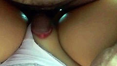 Latina tries pink fuck doll for first time on Christmas