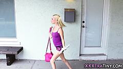 yo, watch this small teen 18+ ride a massive interracial cock!