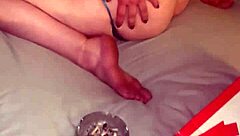 I love this beautiful british housewife's big ass