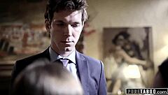 Pure Taboo Couple Grabs Teen 18+ Hitchhiker for Wild Doggystyle Threesome