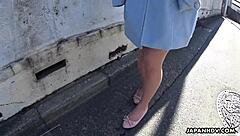 Japanese Haruka Miura fingered and toyed to uncensored climax