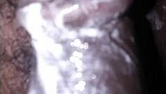 Jerking My Big Black Dick Feels So Good!