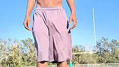 It's a good workout session in the dorm with cute amateurs.