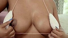 i watch elisa bethann's big titties bounce as she rides my stepsons cock in cowgirl