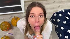 Is it the pumpkin or the pussy that intrigues you?